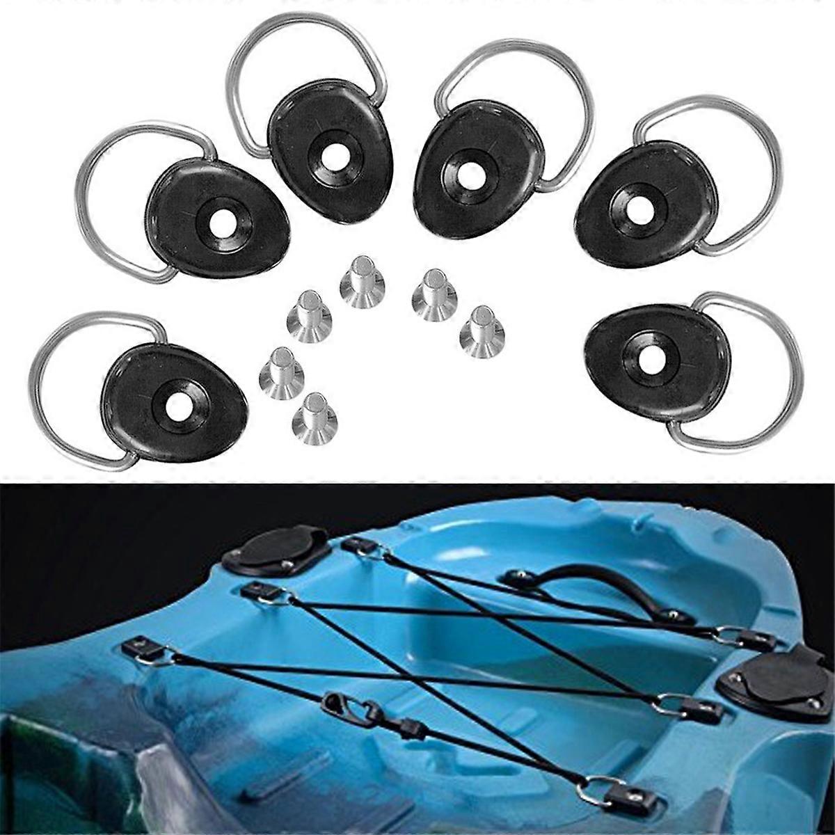 Kayak Paddle Buckle D Ring Boat Tie Down Loop Shackle Fitting Buckle