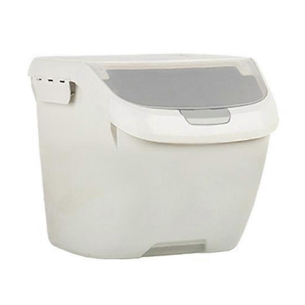 Nordic Style Cereal Storage Container with Good Sealing Stable Anti Slip Blue/Light for Grey/Orange Household Food Conta Light Grey