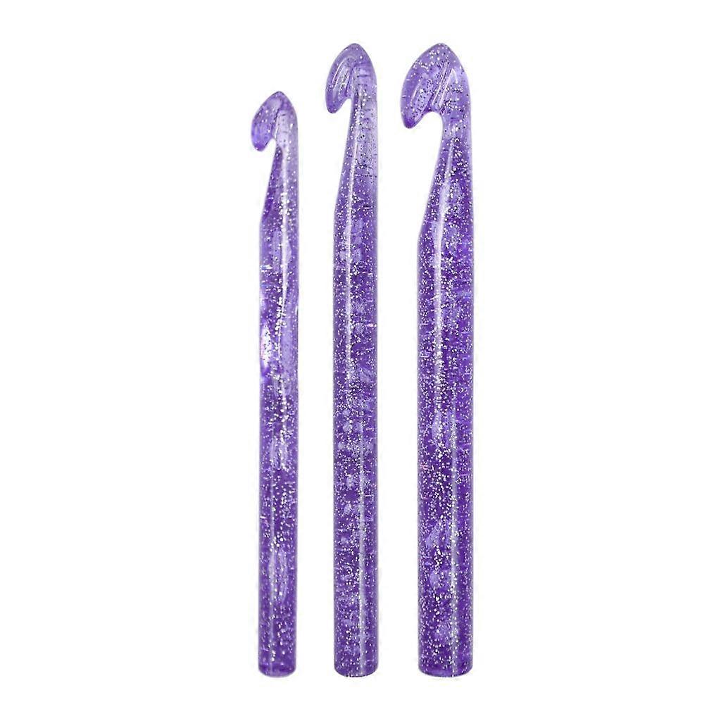 10/12/15mm Crochet Needle Set Knitting Needle Ergonomical Crochet Hook