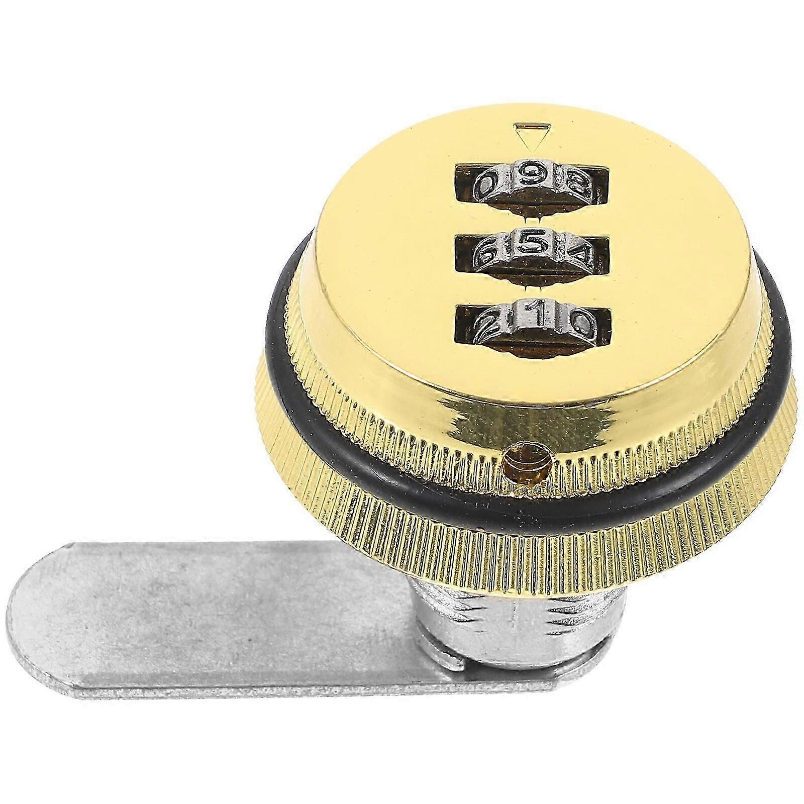 Cabinet Lock Coded Showcase Lock Combination Password Security Lock Metal Cupboard Lock