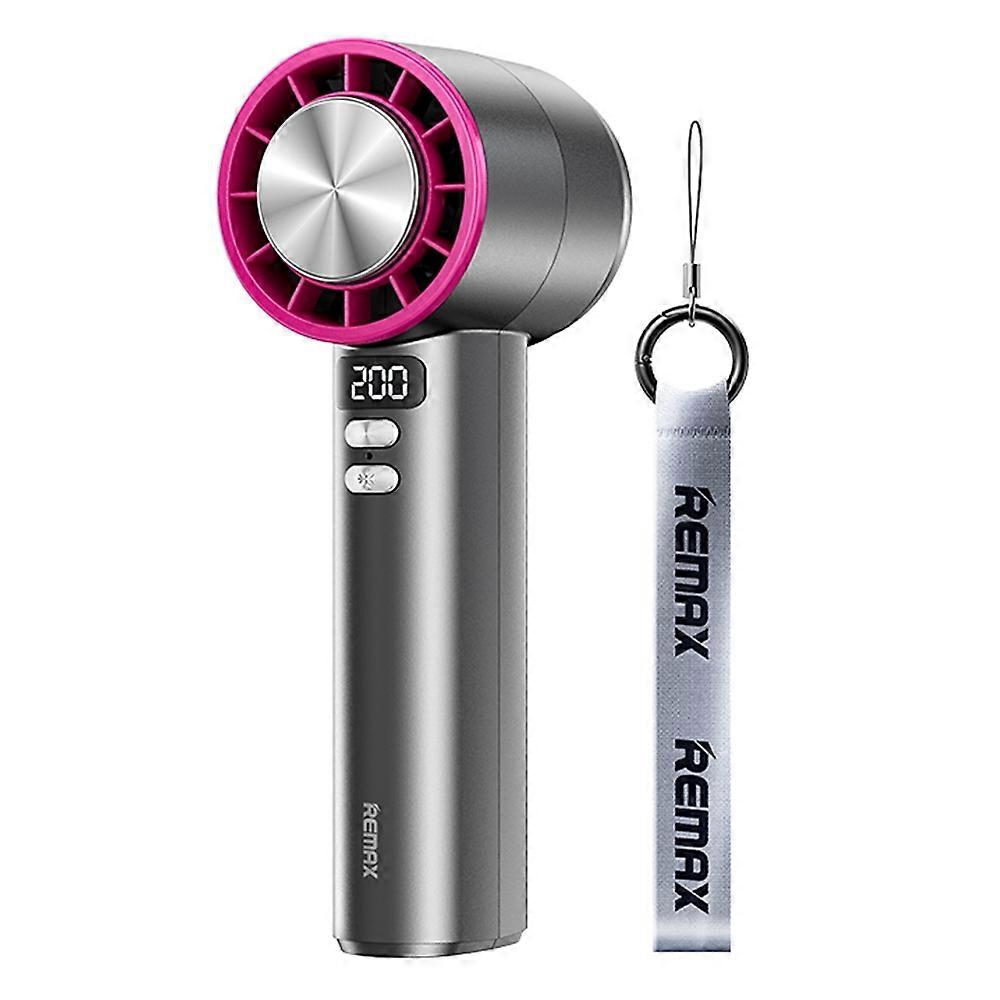 REMAX RS-SF12 Handheld High-Speedan with Strap Semiconductor Turbo Boost Digital Display Cooling