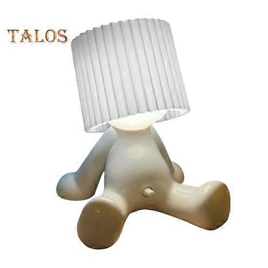 LED Night Light Soft Glow Creative Shape Widely Application Funny Plug-in Table Lamp Boy-shaped Bedside Light Decoration