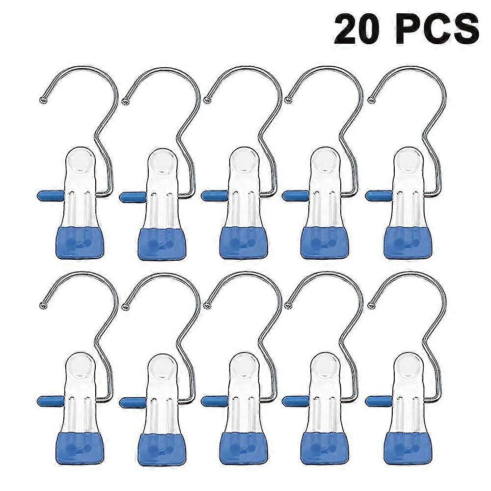 20 Pcs Boot Hanger Clips,laundry Hook Hanging Stainless Steel