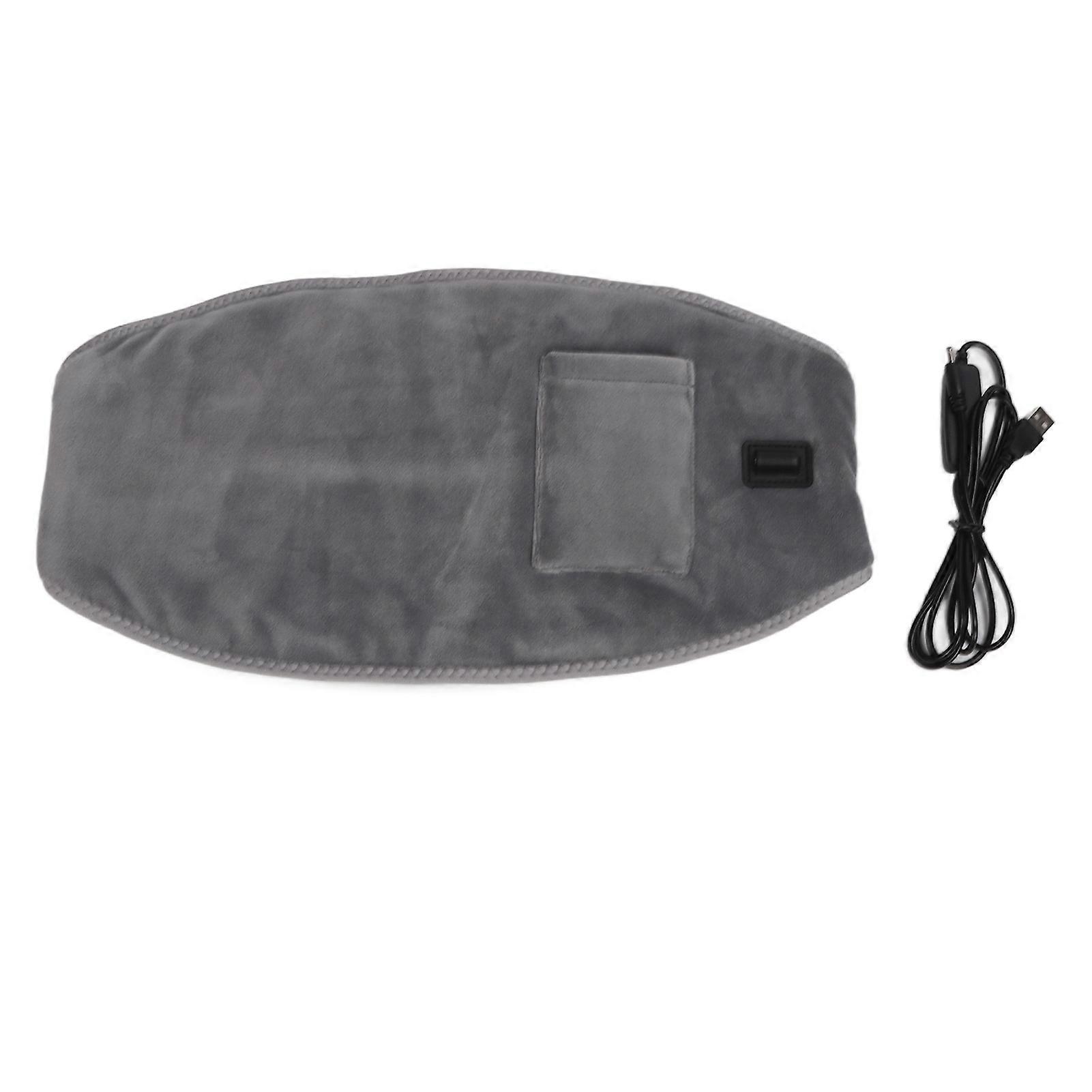 Heated Waist Belt 3 Temperature Settings 3 Timing Gears Lower Back Heating Belt for Back Shoulder