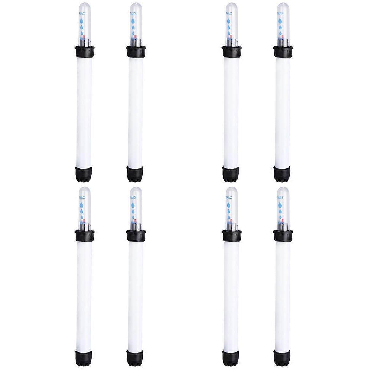 8 Pcs Plant Moisture Meter Soil Indicator Set with Floating Gauges for Potted Plants, Ml Cm Hydrometer, Garden Reminders