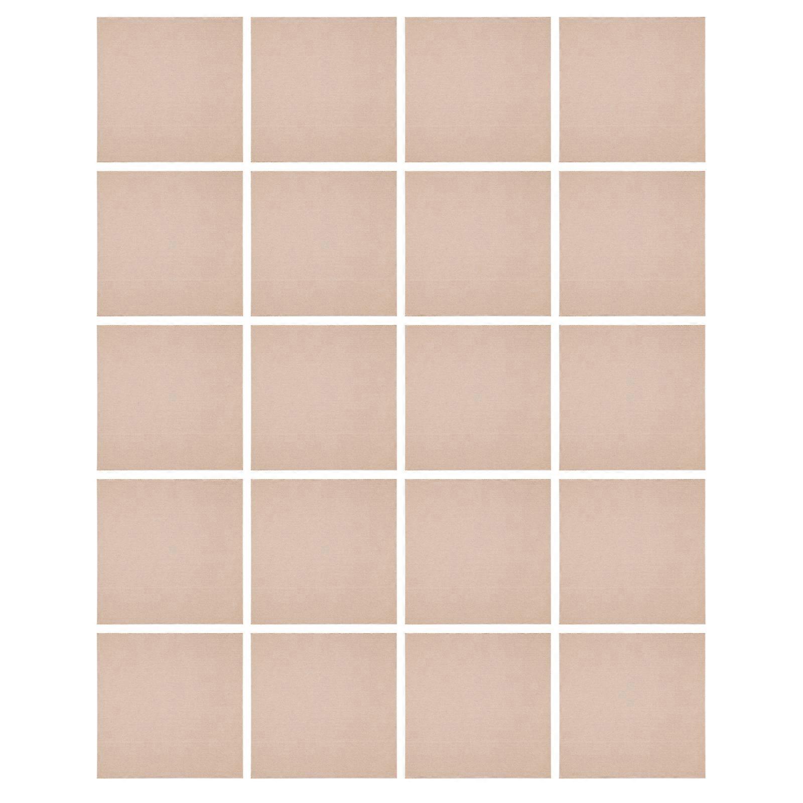 20 pz quadrato pavimento tappeto adsorbimento tipo tappeto autoadesivo per biblioteche, caffè