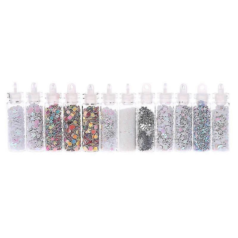 Ing Tools 12 Bottle/set Art Makeup Diy Mani Sequins