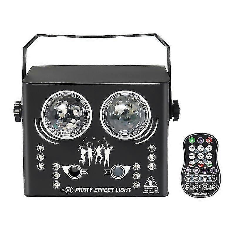 5-in-1 LED Effect Light Strobe Laser Water Streak Pattern Disco Light Lamp for Party Club Bar-