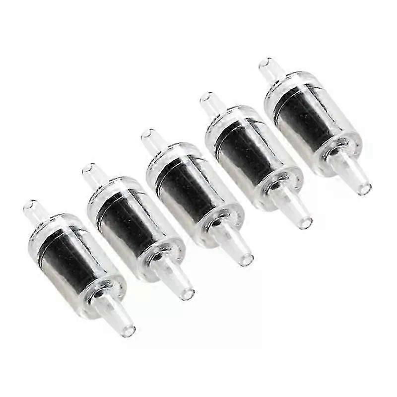 10pcs Plastic One Way Check Valve for Aquarium Air Pump Non-Return Home Fish Tank CO2 System