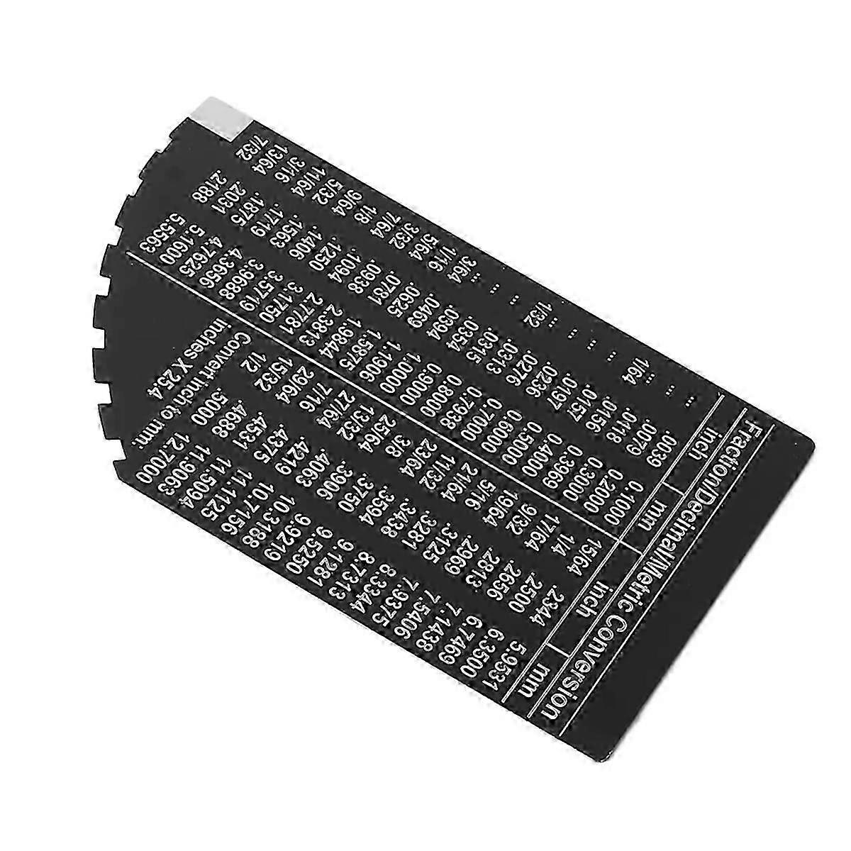 New String Action Gauge Ruler Guitar Setup Gauge String Fret Luthier Measuring Tool for Electric Ac