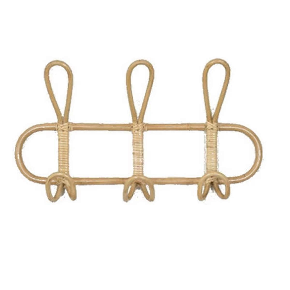Rattan Wall Hooks - for Children's Garments A