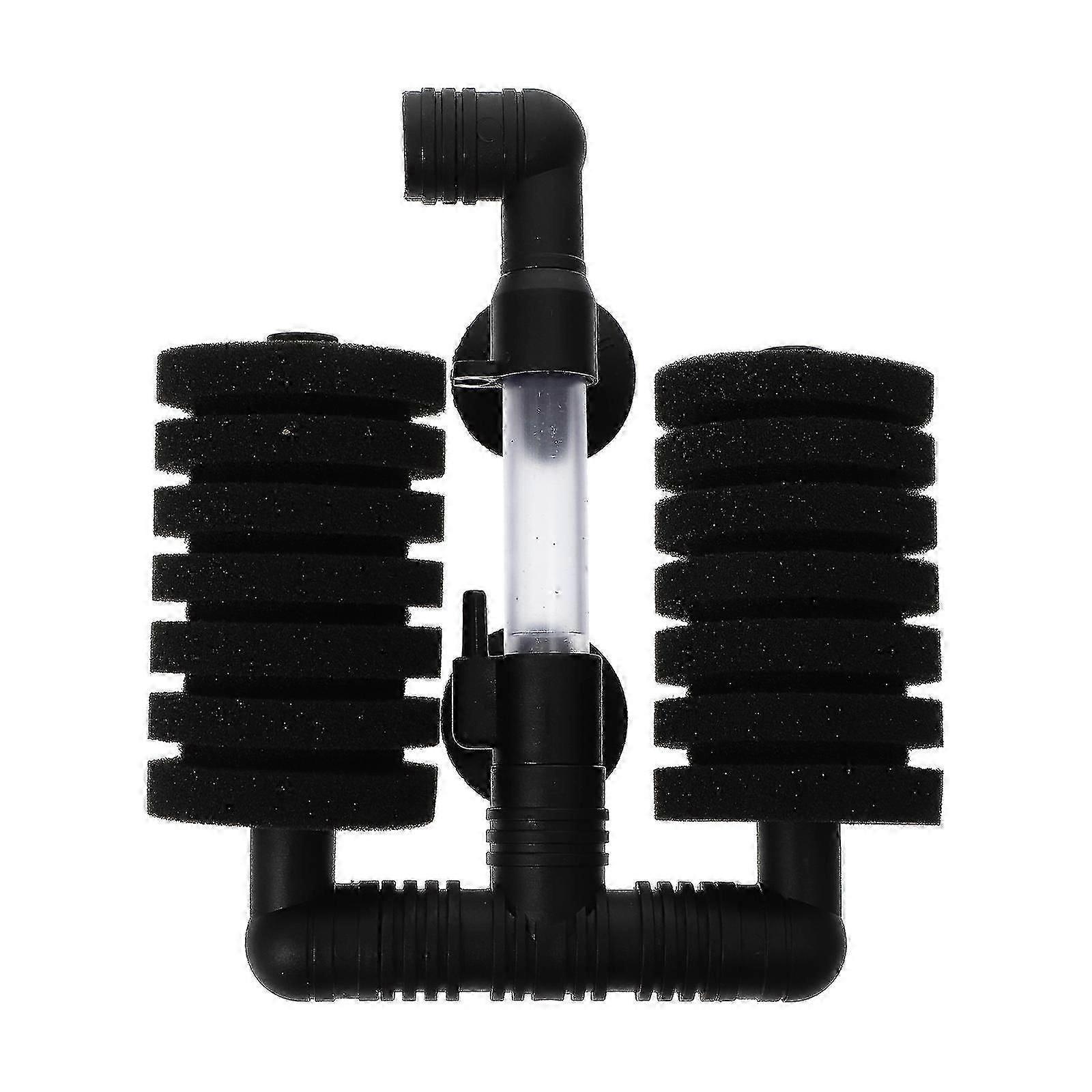 Aquarium Accessories Double Sponge Filter Biochemical Sponge Filter Double Biochemical Water Filter Sponge Filter-FCY lucky
