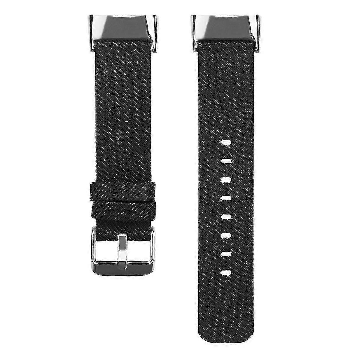 Nylon Canvas Watchband For Fitbit Charge 5