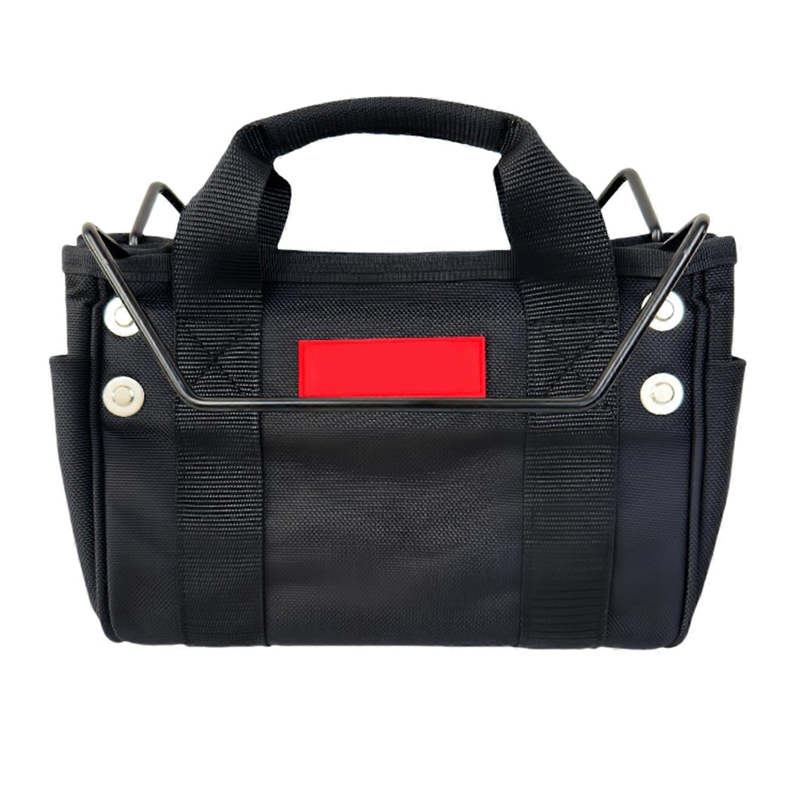 Folding Ladder Tool Storage Bag Telescoping and Extension Ladder Tool Hanging Bag with Multiple Pockets Tool Organizers Multicolor