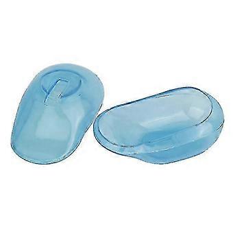 Shower Cap Ear Muffs, Silicone Ear Cover Ear Protector Waterproof Shield Anti Staining Plastic Ear Guard Hair