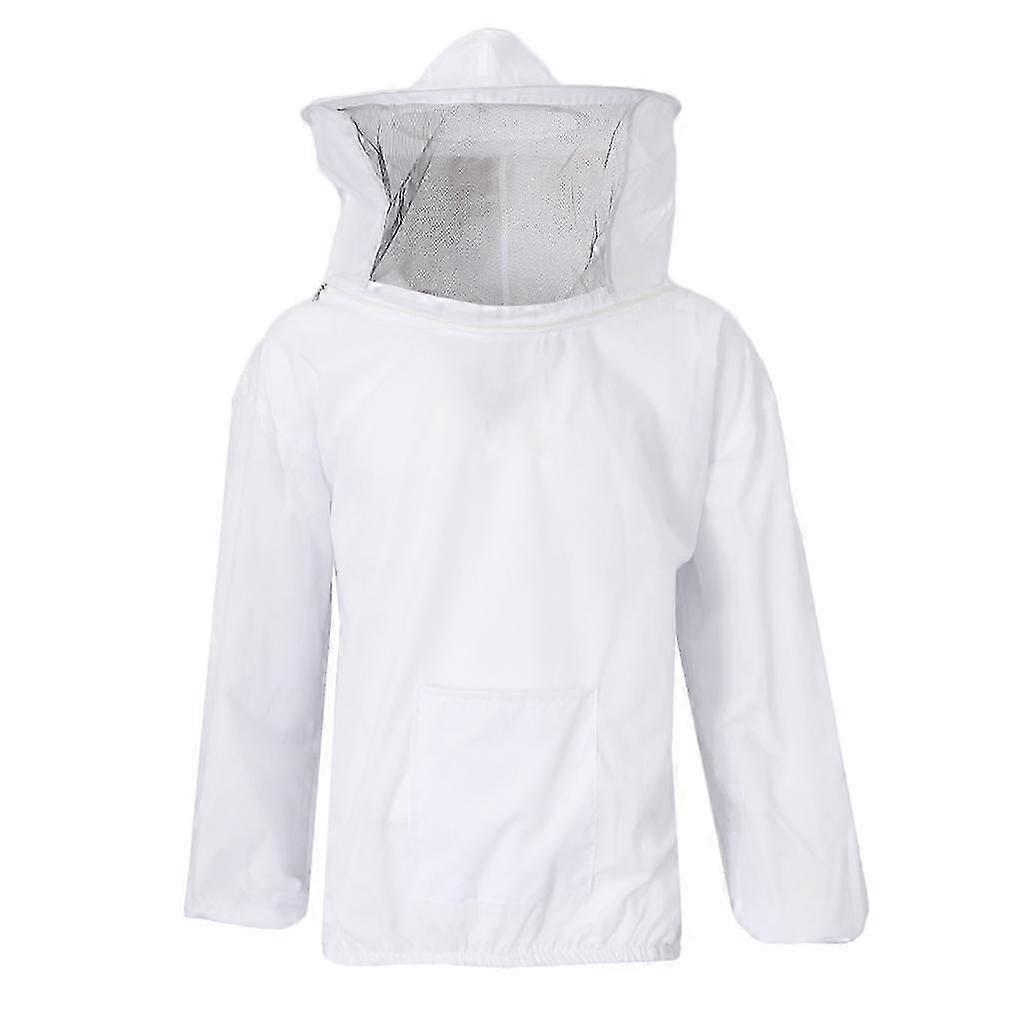 Mehiläishoito puku takki huntu ja mehiläishattu mekko smock varusteiden suojaus l