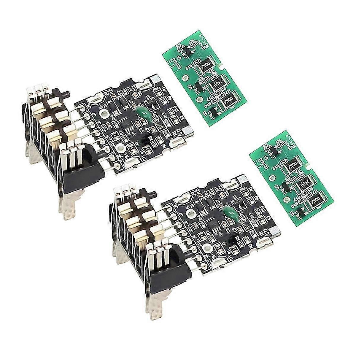 2pcs 5-String Power Tool Protection Board 18V20V Power Tool Protection Board is Suitable for 21700/18650 Battery Core