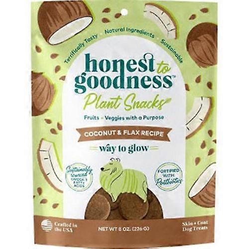 Honest To Goodness, Honest To Goodness Way To Glow Skin &; コート トリート、8オンス、ココナッツ/亜麻