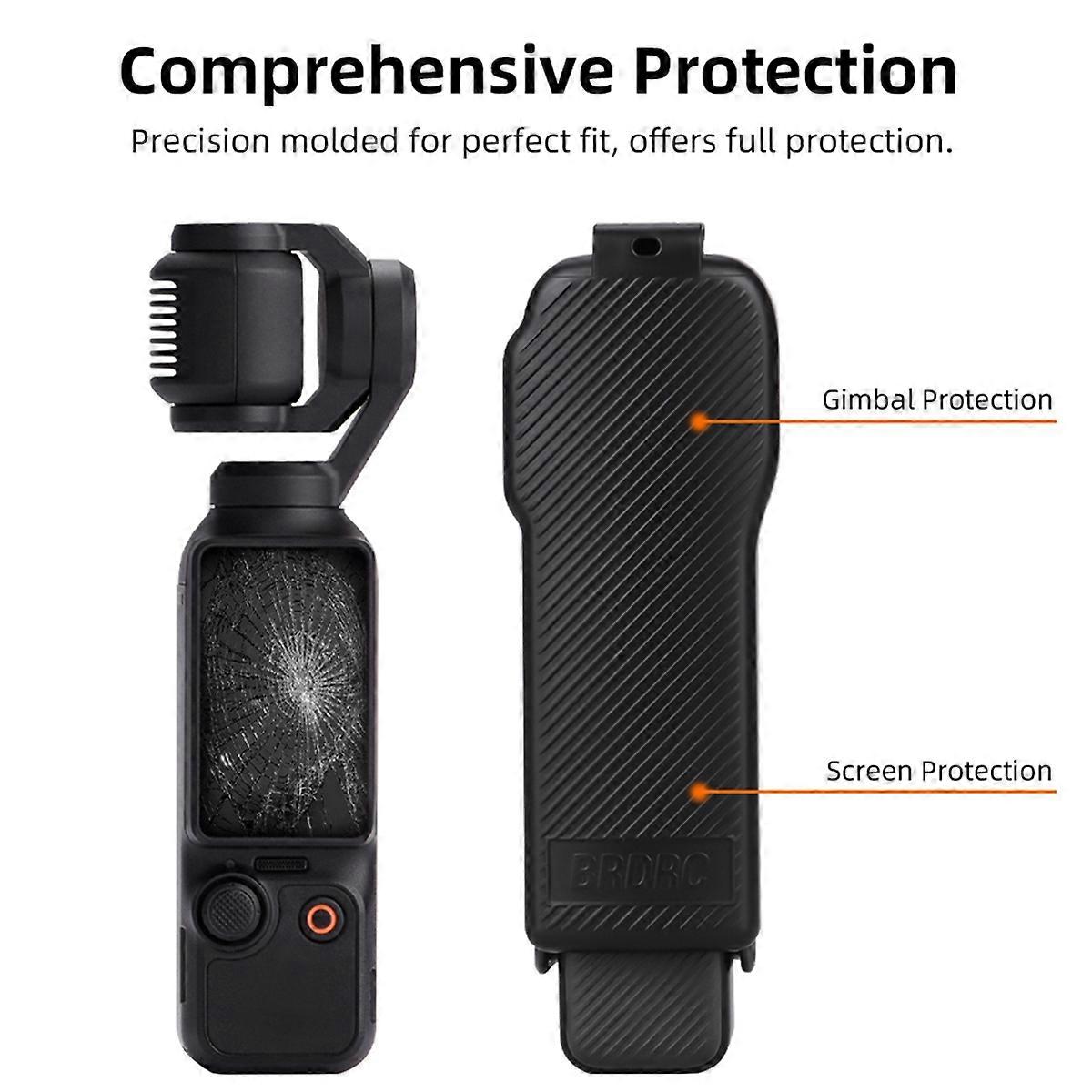 Lens Protector Cap for 3 Camera Accessories Black