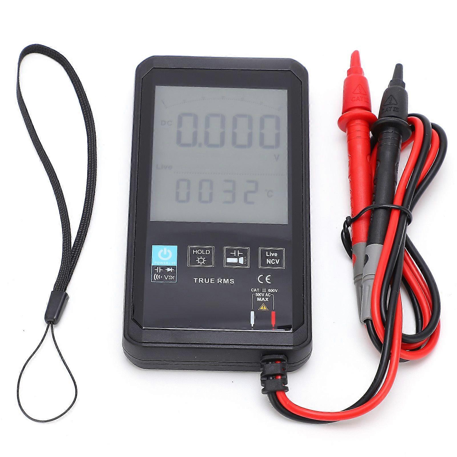 High quality  S10A DC1000V/AC750V Conventional Screen Multimeter Smart Multimeter Small...
