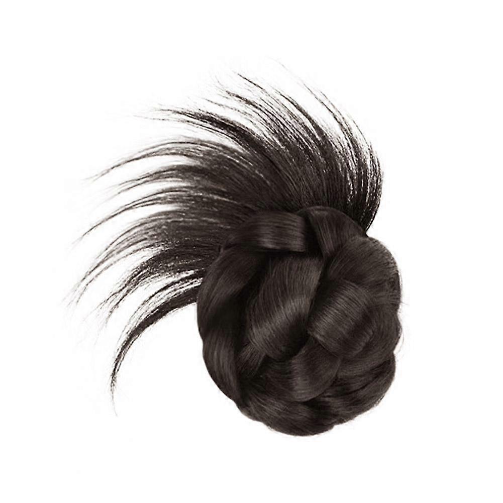 Chignon synthétique à pince, chignon décoiffé, queue de cheval ondulée et bouclée