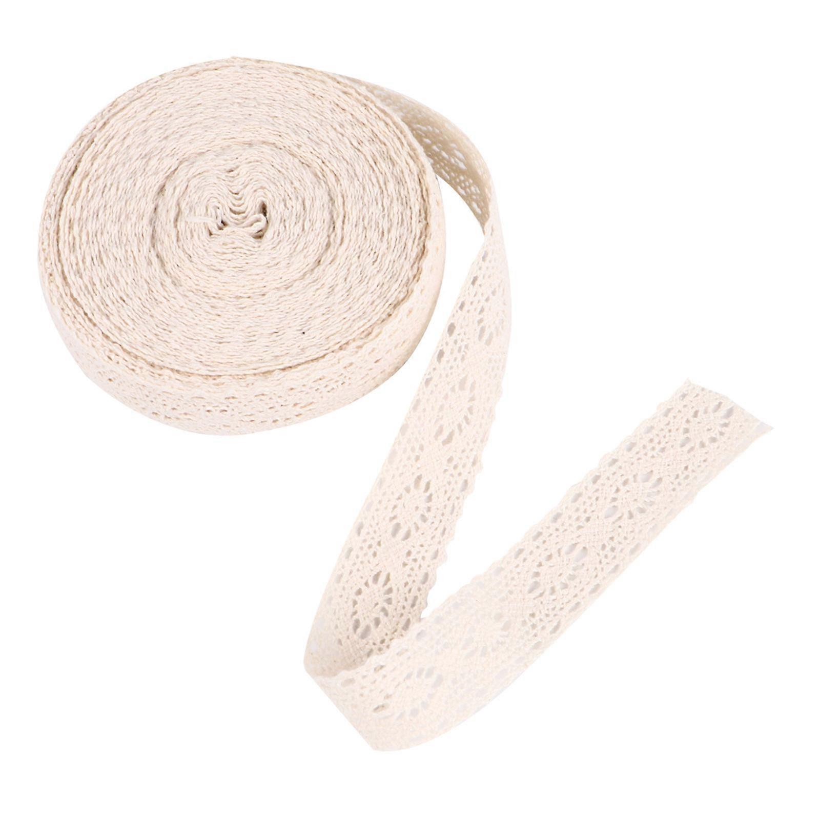 Embroidered Lace Ribbon for Creative Projects, Durable and Easy to Cut