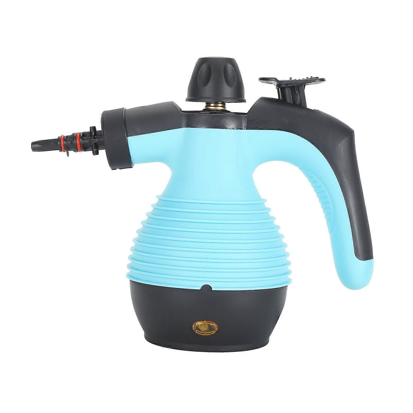 Handheld Steam Cleaner 350ML High Temperature Steam Cleaning Machine with Window Wiper Angle Straight Nozzles EU Plug 250V 