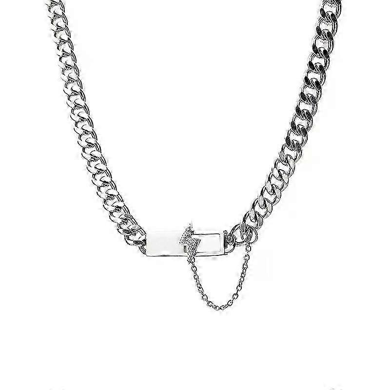 cubic zirconia lightning neckl JSC
