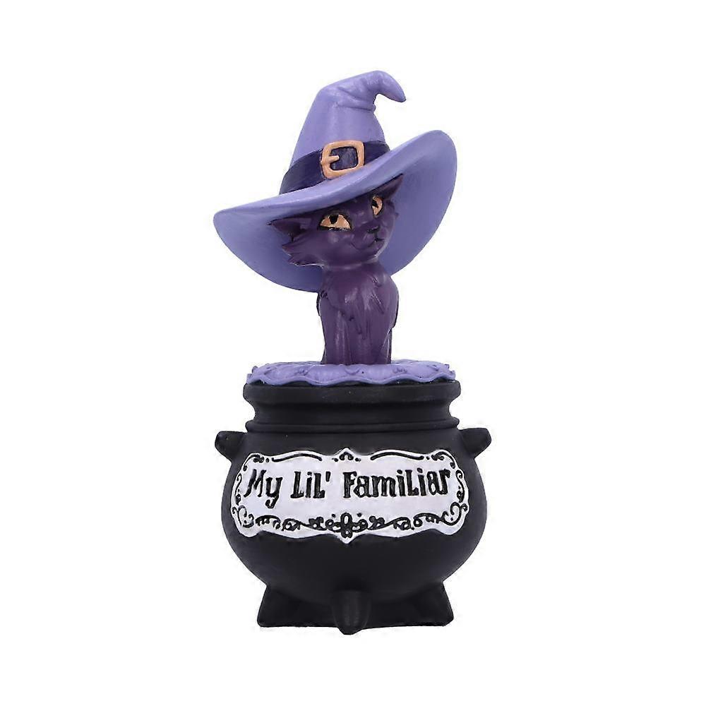 My Lil Familliar  Shadow Cat Figurine