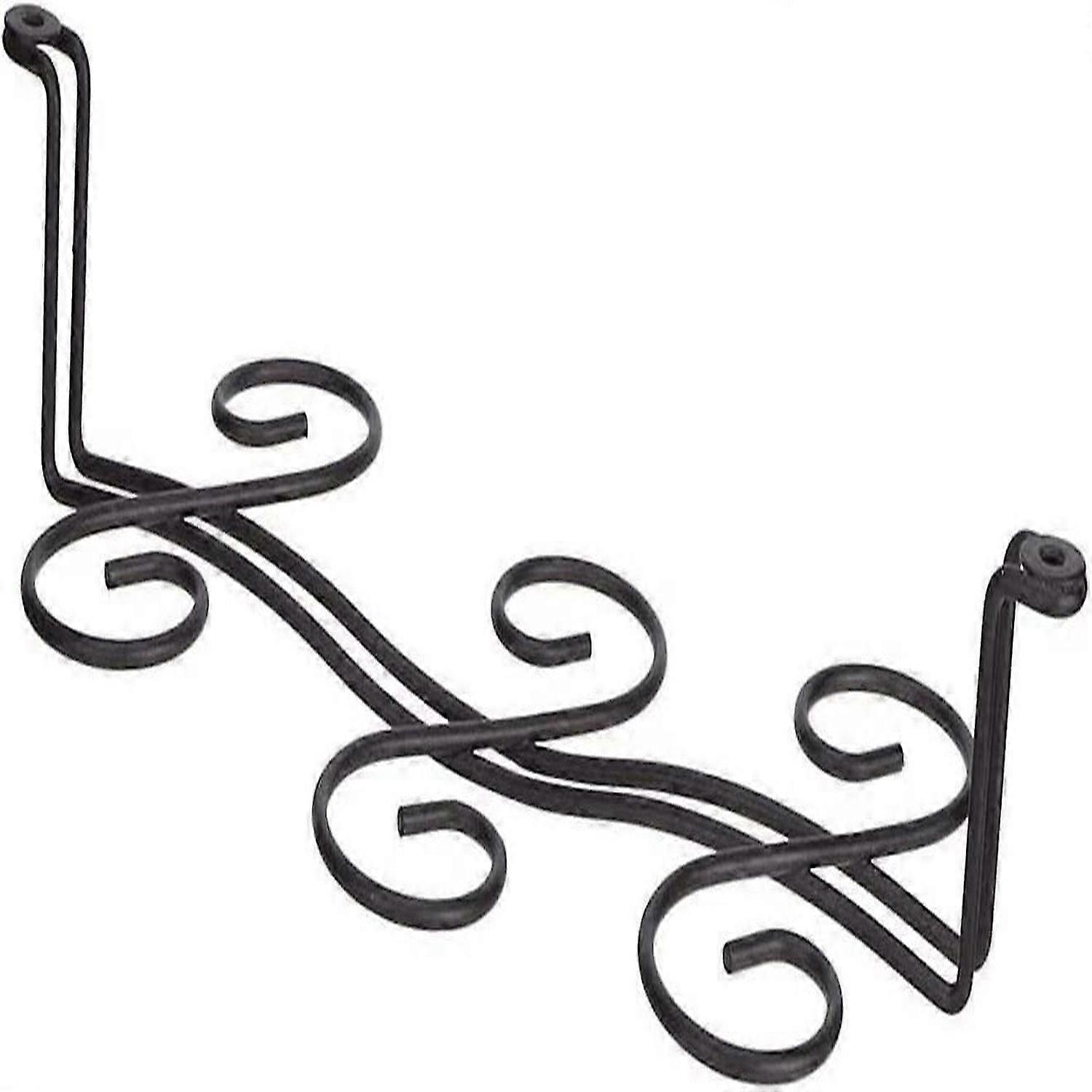 حامل نظارات معلقة زجاجية معدنية للمطبخ مع مسامير 1 قطعة