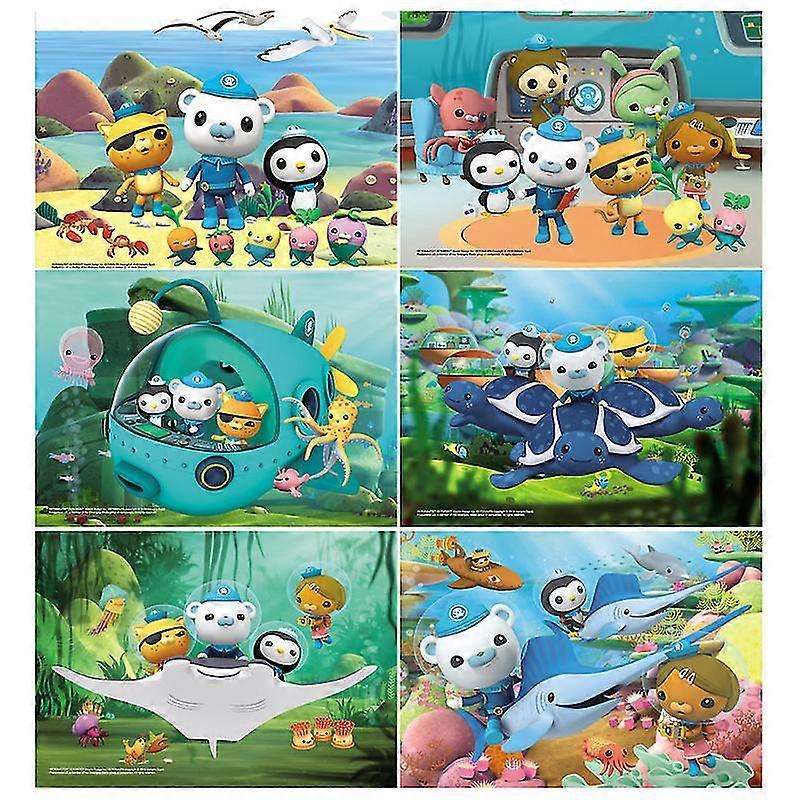 2025 Puzzle Octonauts, Vegimals, 48/100 Pieces/batch, For Children