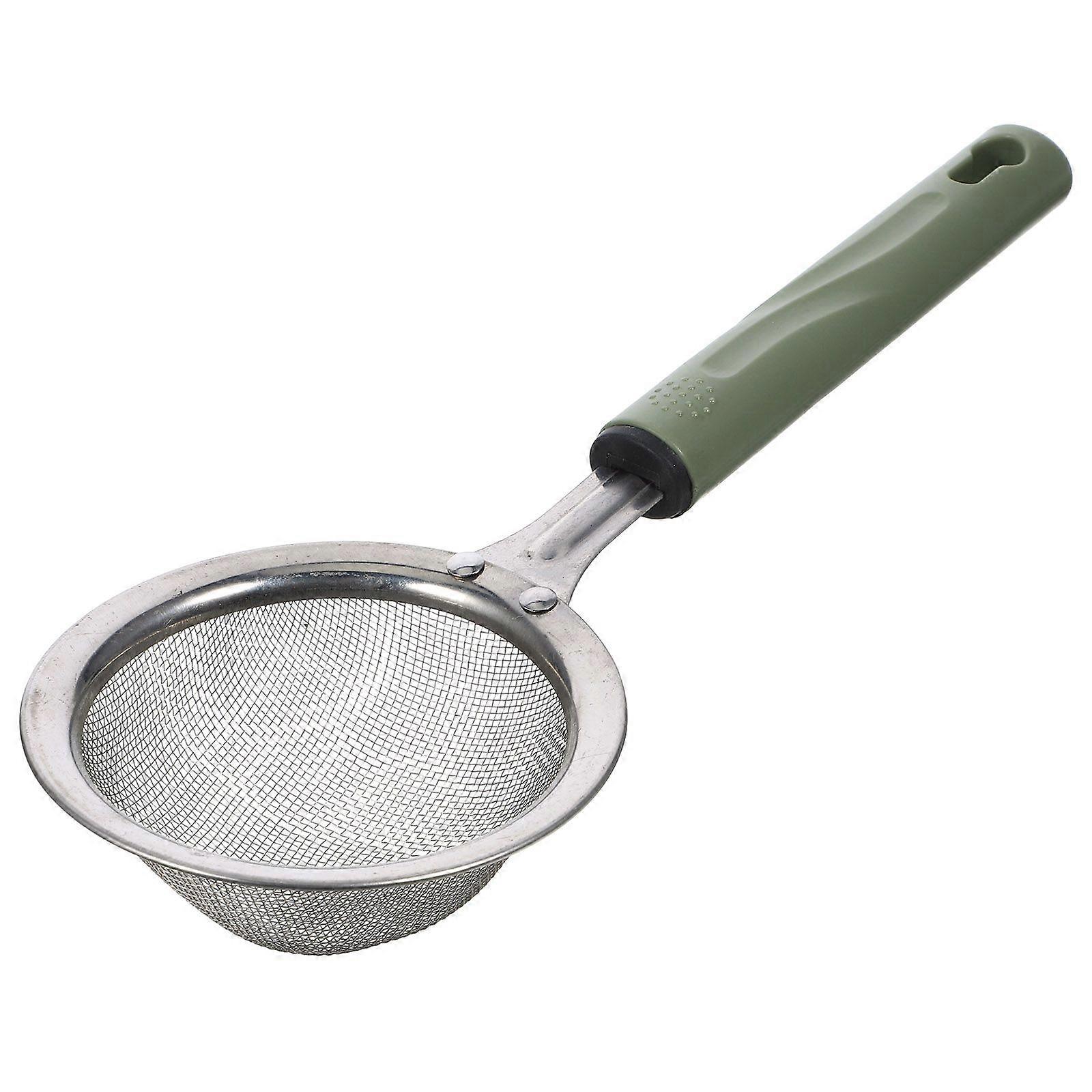 Small Fine Mesh Strainer Stainless Steel Filter Spoon Filter Screen Fine Mesh Skimmer