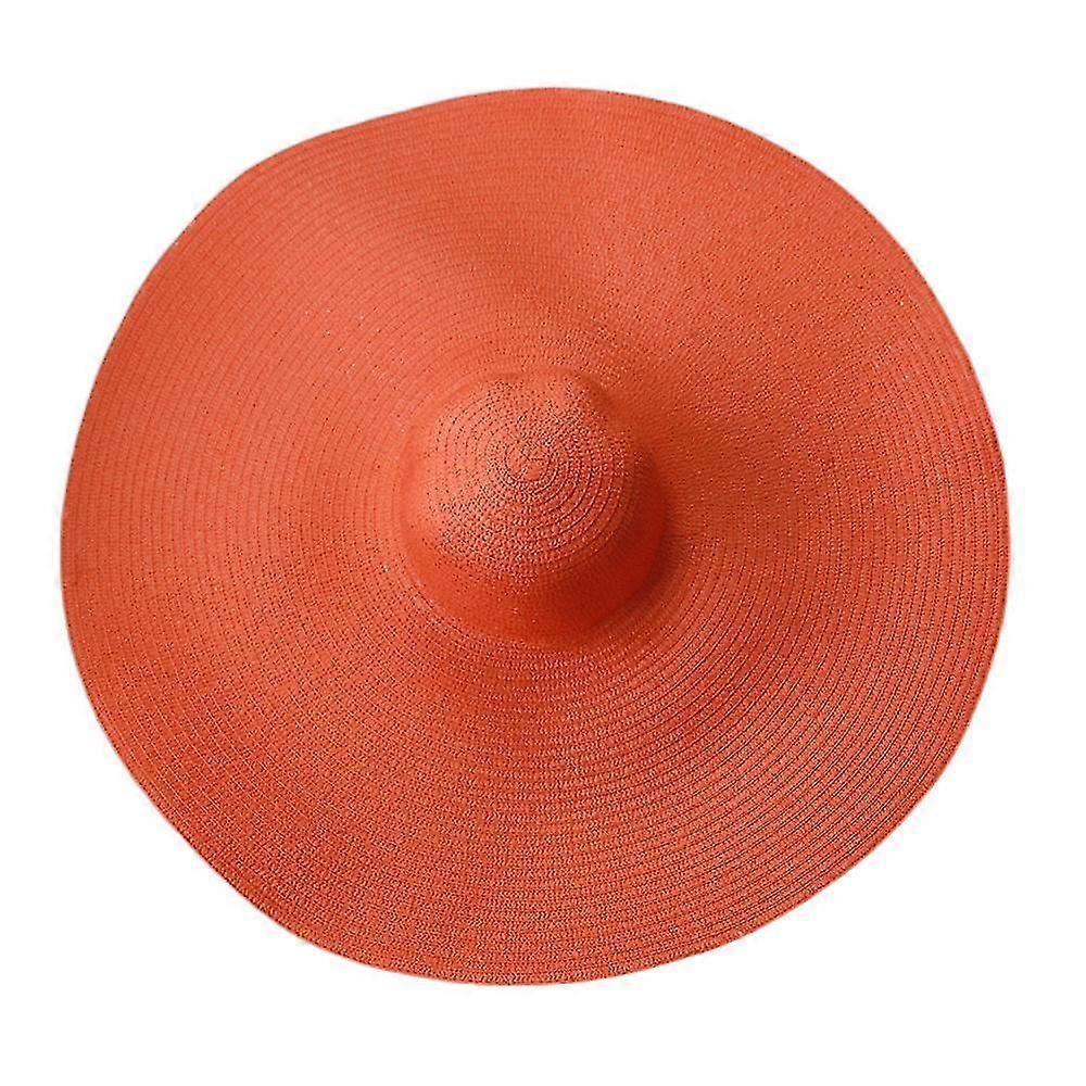Sun Hat, Classic, Timeless, Perfect for Summer Occasions (Orange)