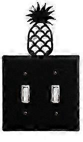 Pineapple - Double Light Switch Cover