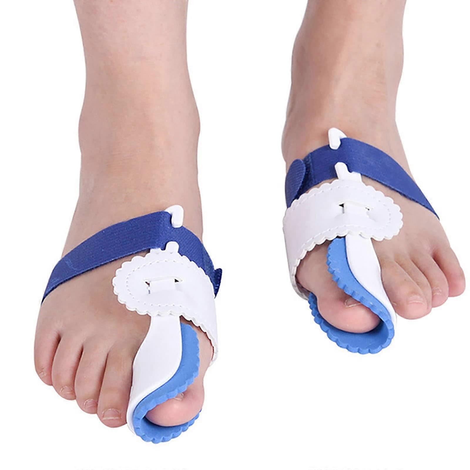 Bunion Splint (2PCS) – Bunion Corrector for Women and Men Big Toe Straightener with Splint, Bunion Corrector Pad with Adjustable Strap