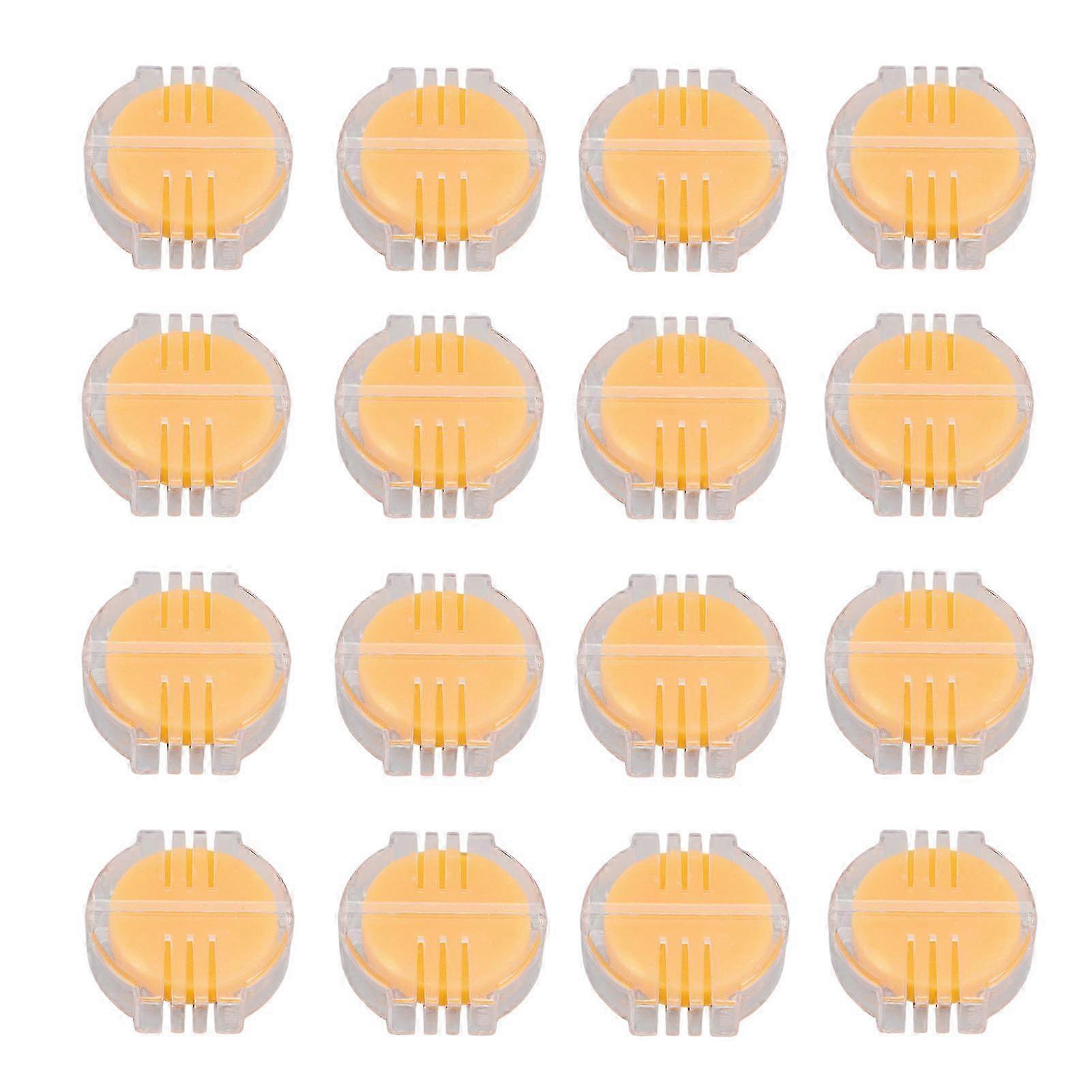 16pcs Thread Wax for Multipurpose Lubrication with Plastic Box for Quilting and Sewing Strengthening Line