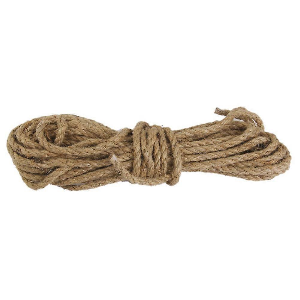 Natural Jute Twine 15m Braided Rope for Gardening, Crafting, and Home Use – Durable, Multi Purpose String for DIY, Packing, and Photo Displays
