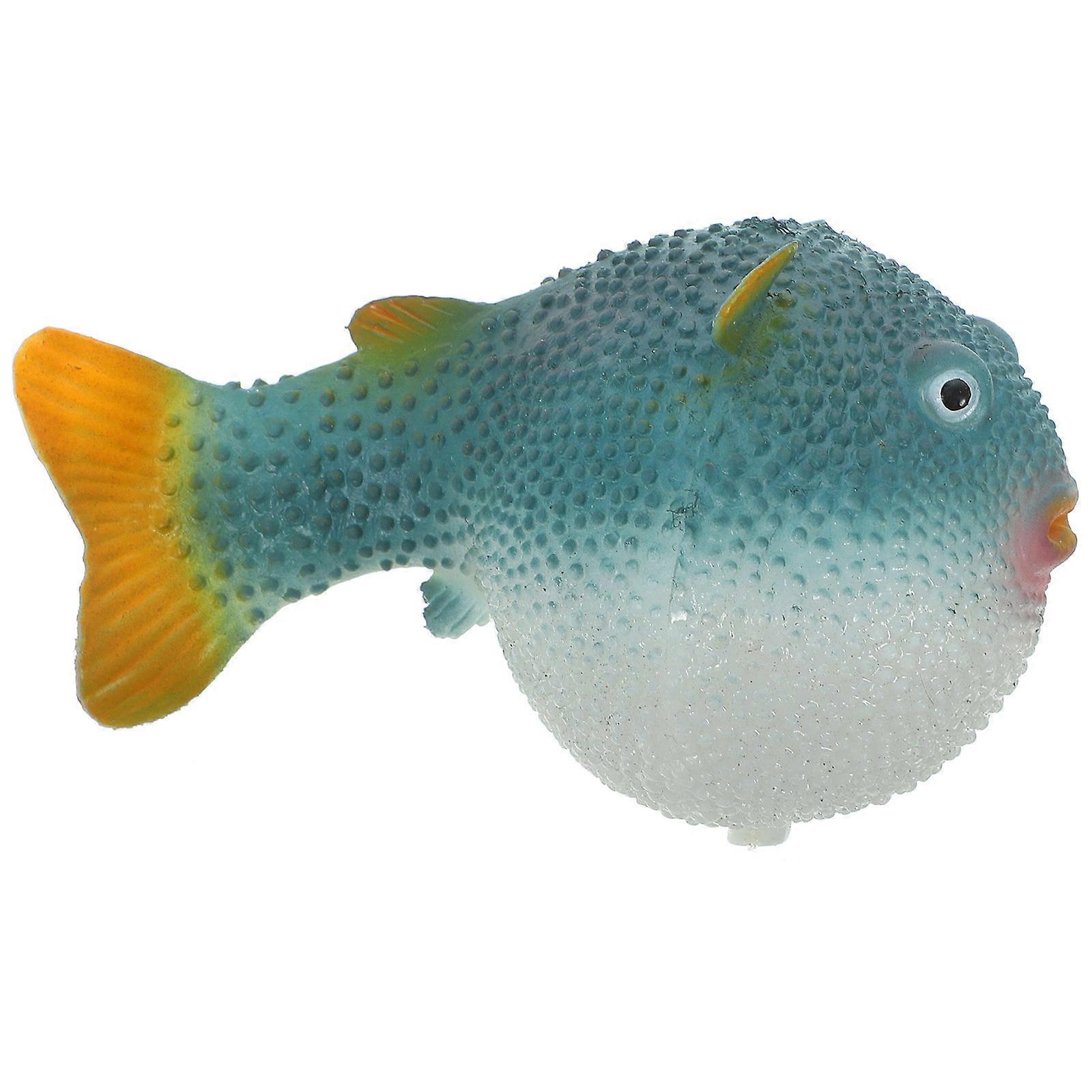 Fish Ornament Lifelike Decoration for Underwater Silicone .00X5.00X5.00CM 1Set