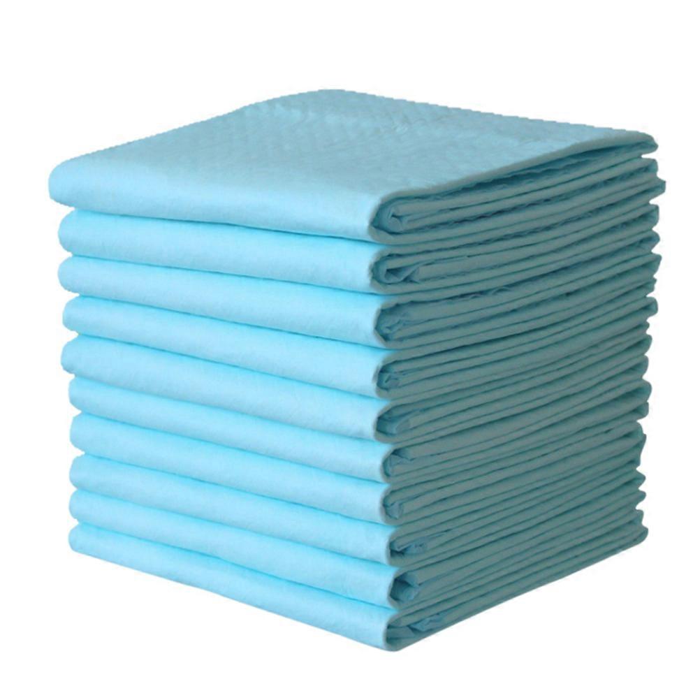 Bed Pads For Adults Pet Pad Double Layers Protection Rectangular 23.6x23.6in 10Pcs