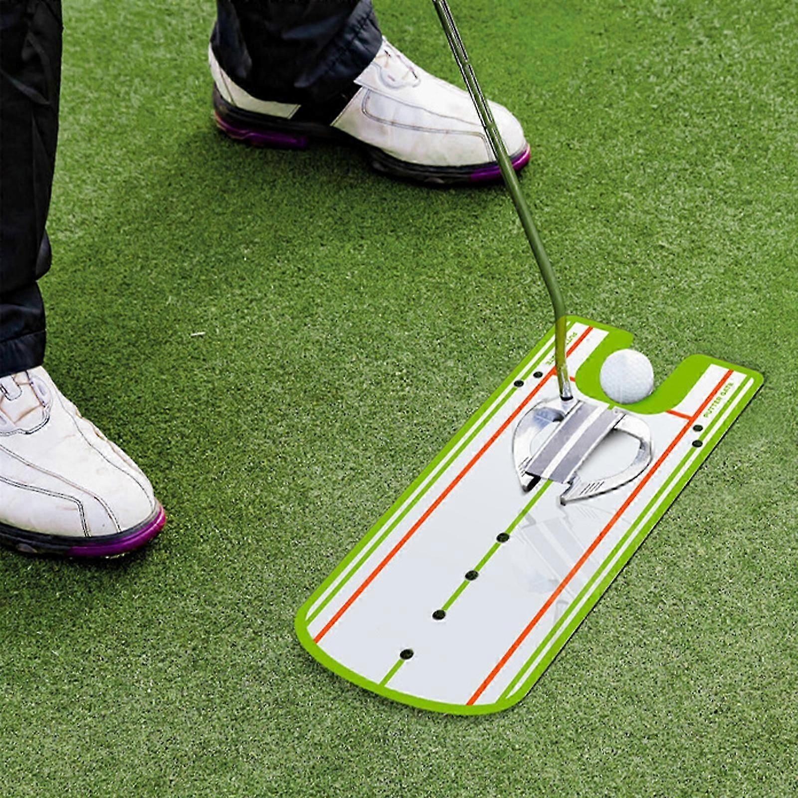 Golf Putting Alignment Mirror For Golf Putting Practice for Beginners Effective Putting Aid and Golf Trainer