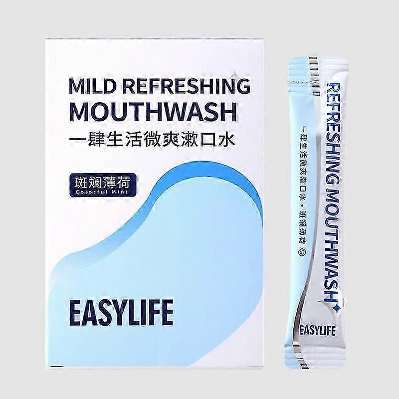 ミニうがい薬トラベルサイズポータブルセット-20パック、クールミントマウスウォッシュ、トラベルサイズのトイレタリーとゲストバスルームの必需品、女性用オーラルケアギフトキット