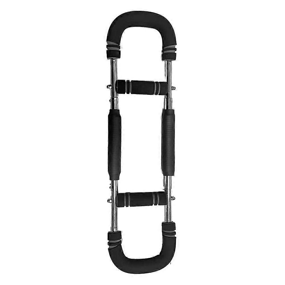 Stainless Steel Arm Exerciser with Adjustable Spring Resistance for Grip Strength Training - Build Muscle & Improve Circulation