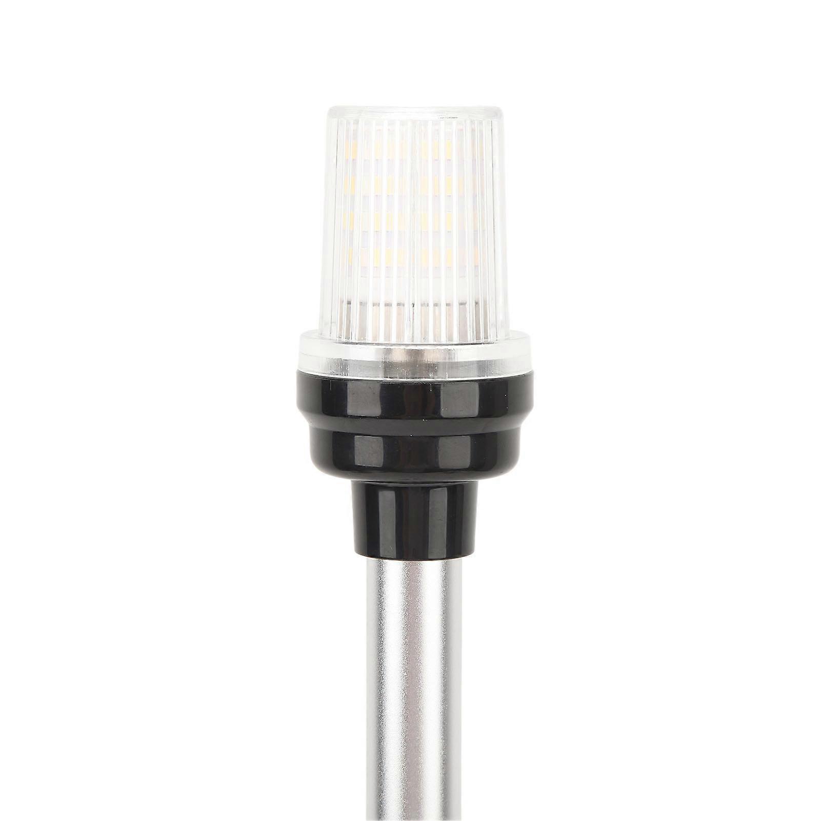 Boat Anchor Light LED 180 ° Rotatable 24in Stainless Steel Base COB Boat Stern Light for Yachts Ships Oceans