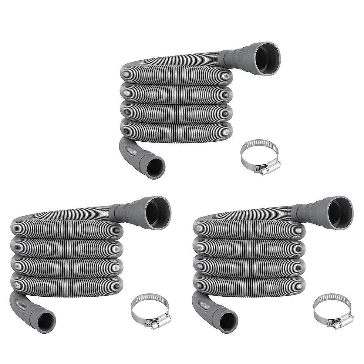 Drain Hose Extension Set Universal Washing Machine Hose 6.5Ft