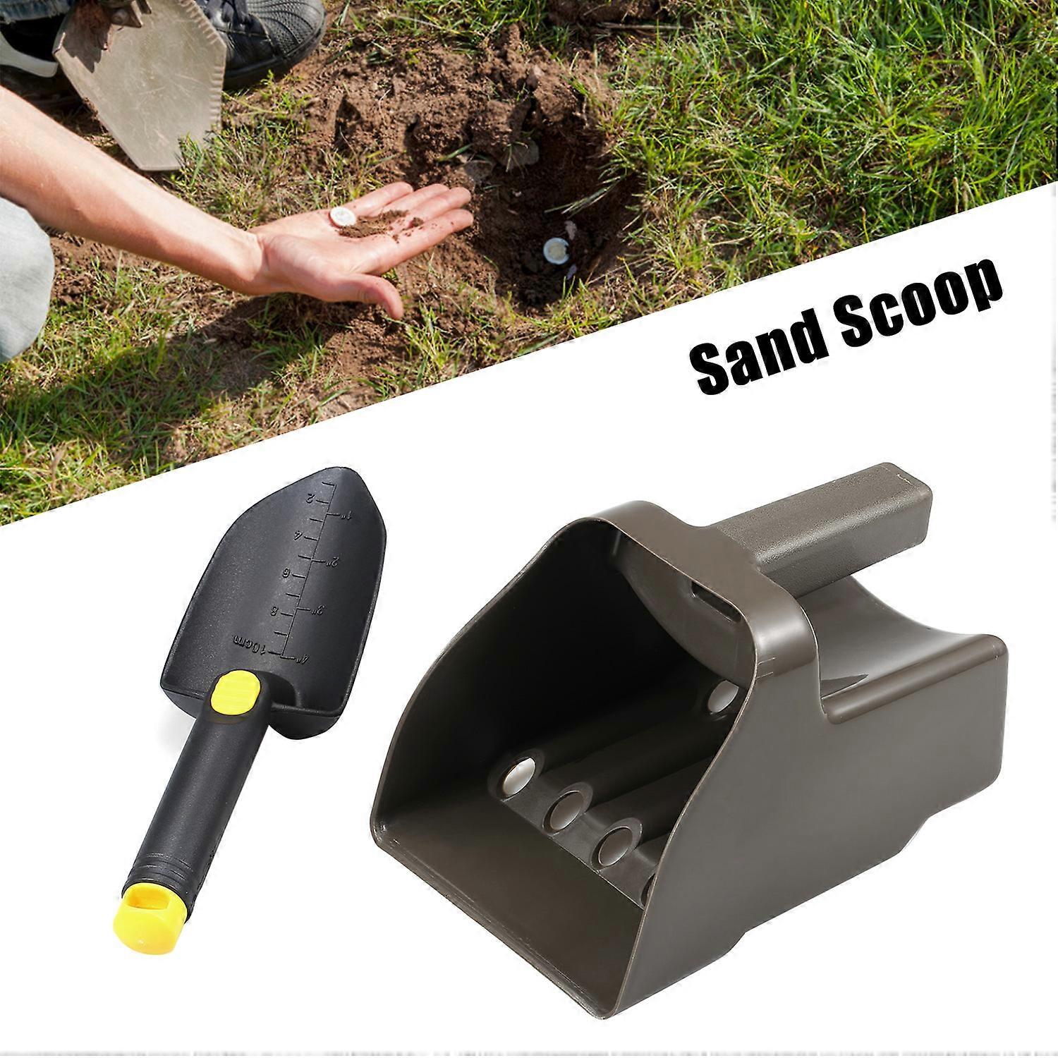 Sand Scoop and Shovel Set Digging Tool Accessories for Metal Detecting and Treasure Hunting