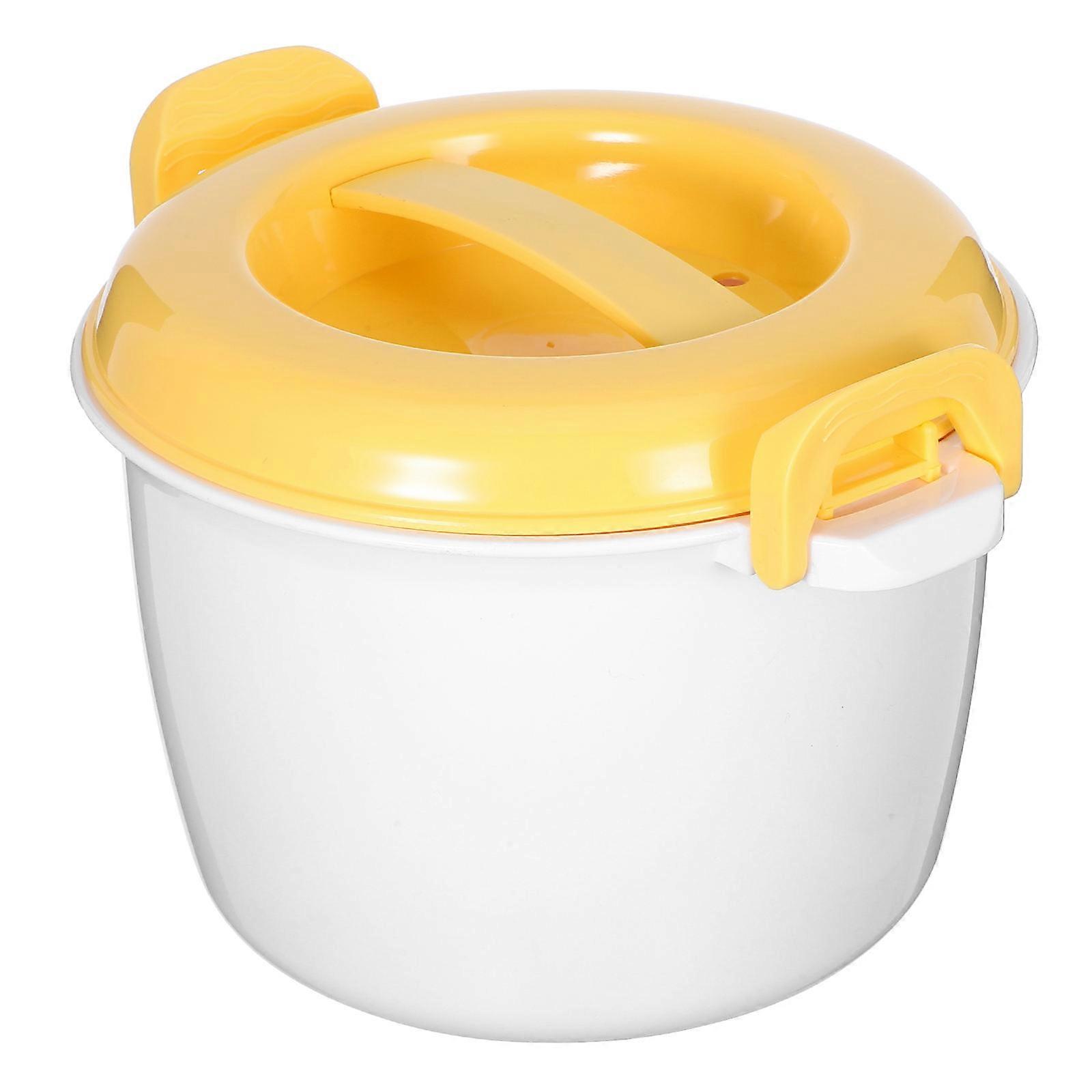 Rice Cooker Microwave Oven Portable Design Family 7.1×7.1×5.9in Prepare Soups 1Pack