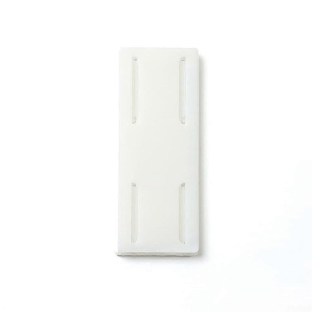 1 Socket Holder Power Strip Holder SelfAdhesive Widely Used (White)
