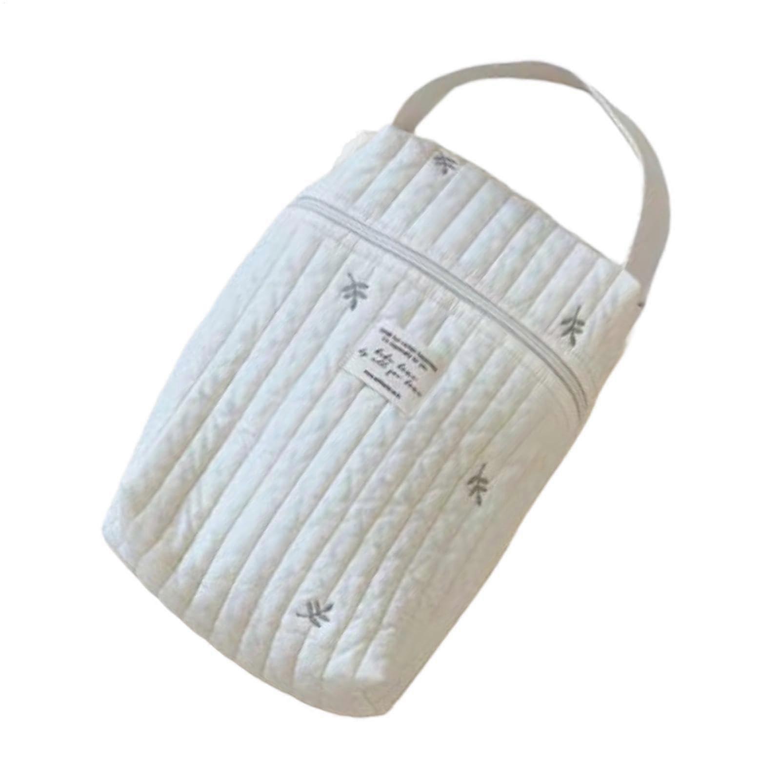 Nappy Bag Organiser - Large Capacity Portable Diaper Bag with Zipper Pouches for Travel and Baby Essentials