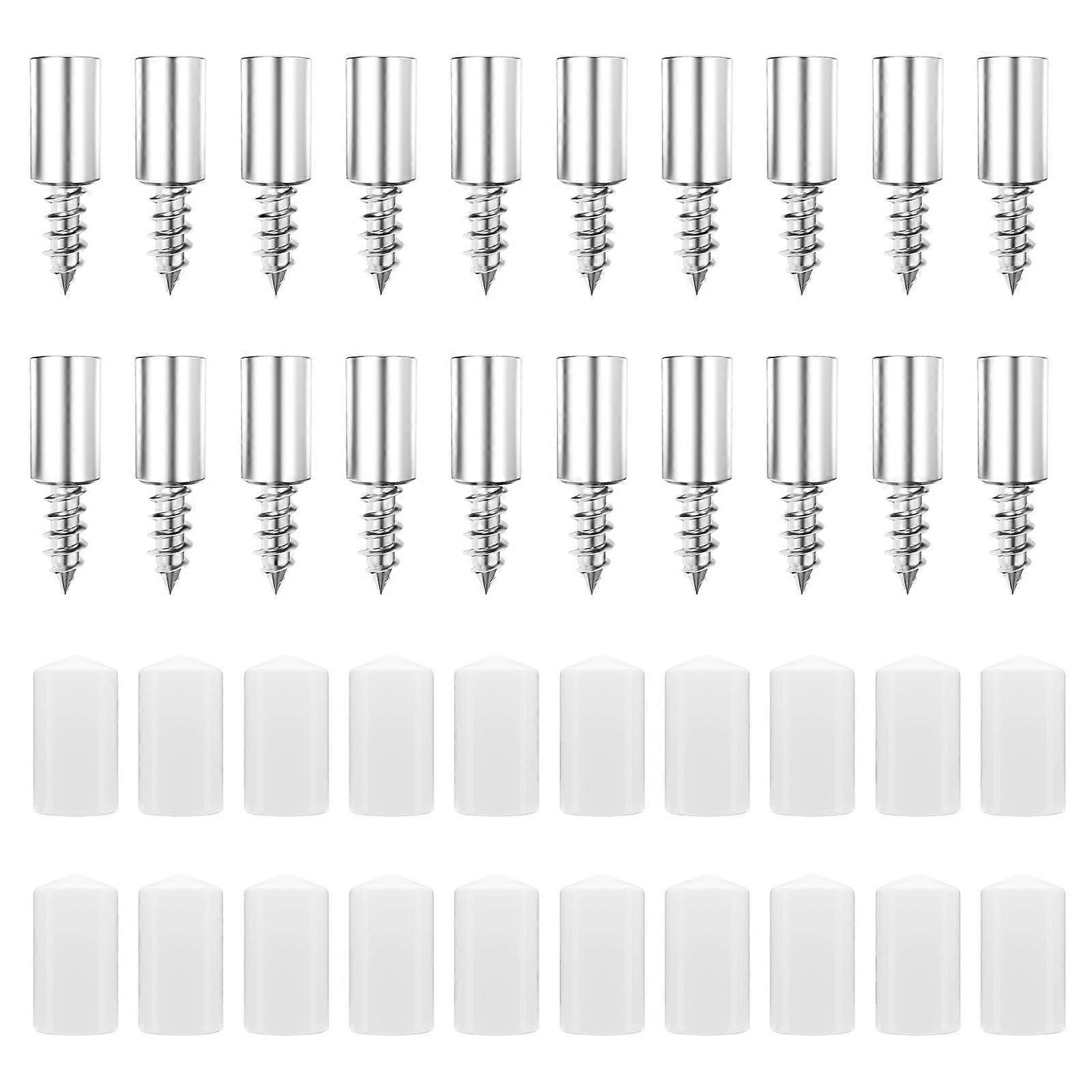 Pack of 20 Shelf Brackets with Rubber Protection, Heavy-Duty Shelf Pins for Cabinets, Bookcases, and Wine Coolers