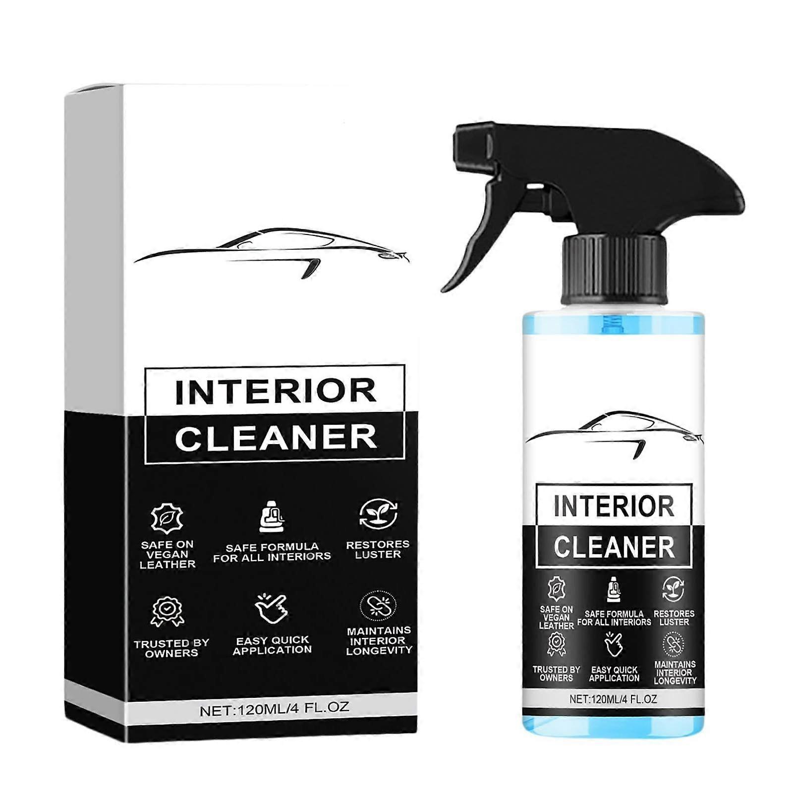 Car interior cleaner, 120 ml, pH neutral, for plastic, upholstery, leather, cockpit care